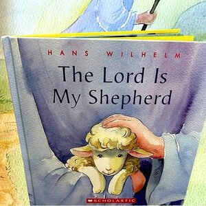 Scholastic The Lord Is My Shepherd Book - Blue and Yellow